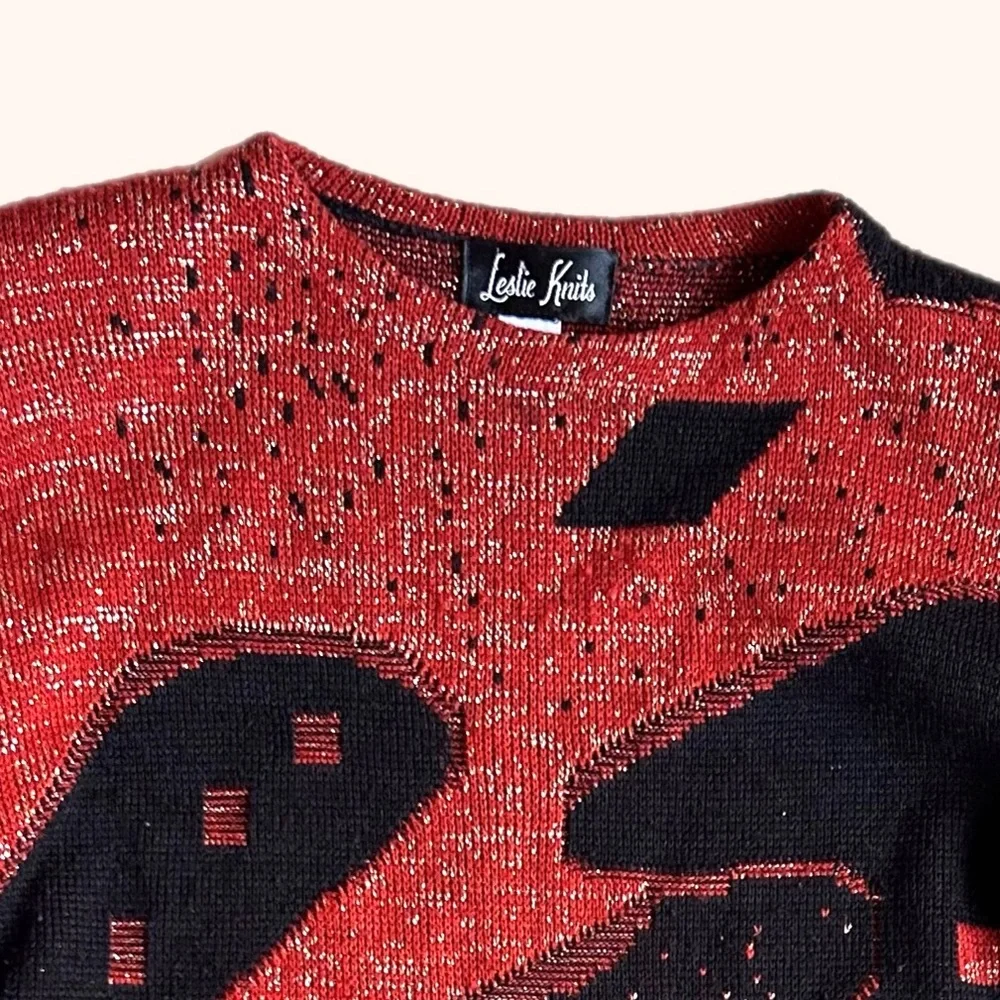 3/$20 Vintage 80s Leslie knits sweater